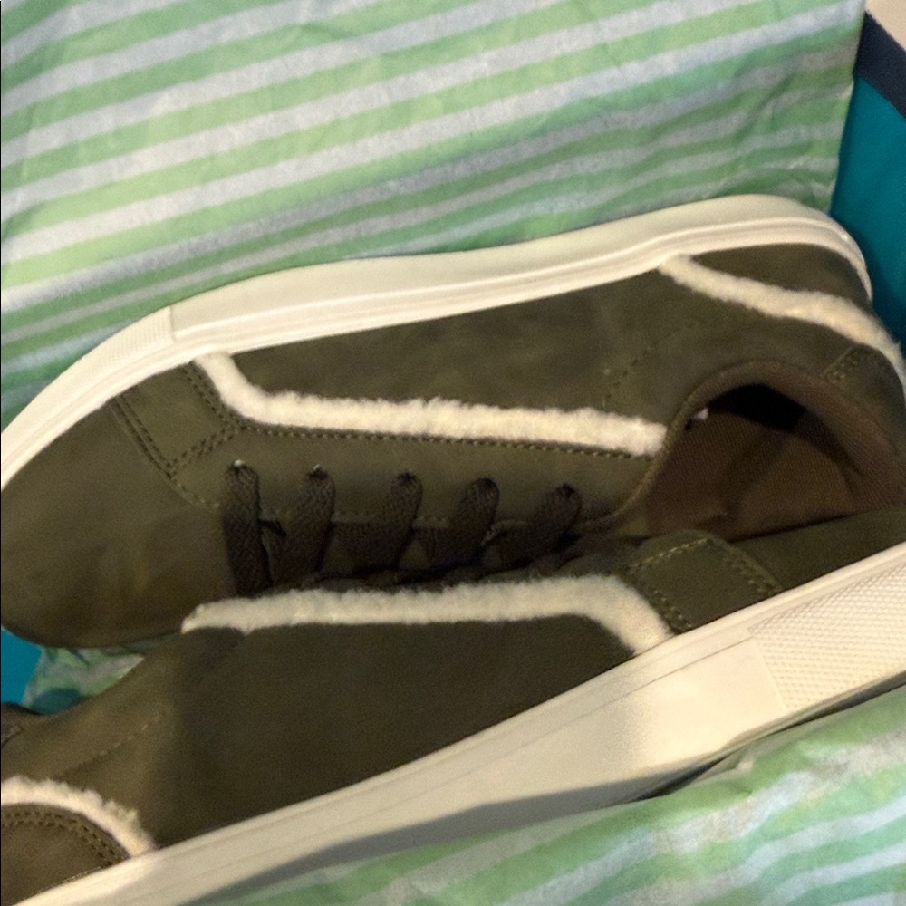 Olive Green Sneakers